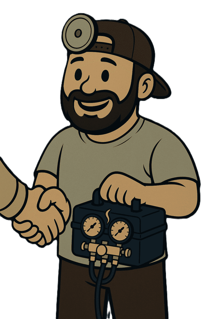 Naz greets customer 3 Nazar Greets commercial appliance repair and installation customer