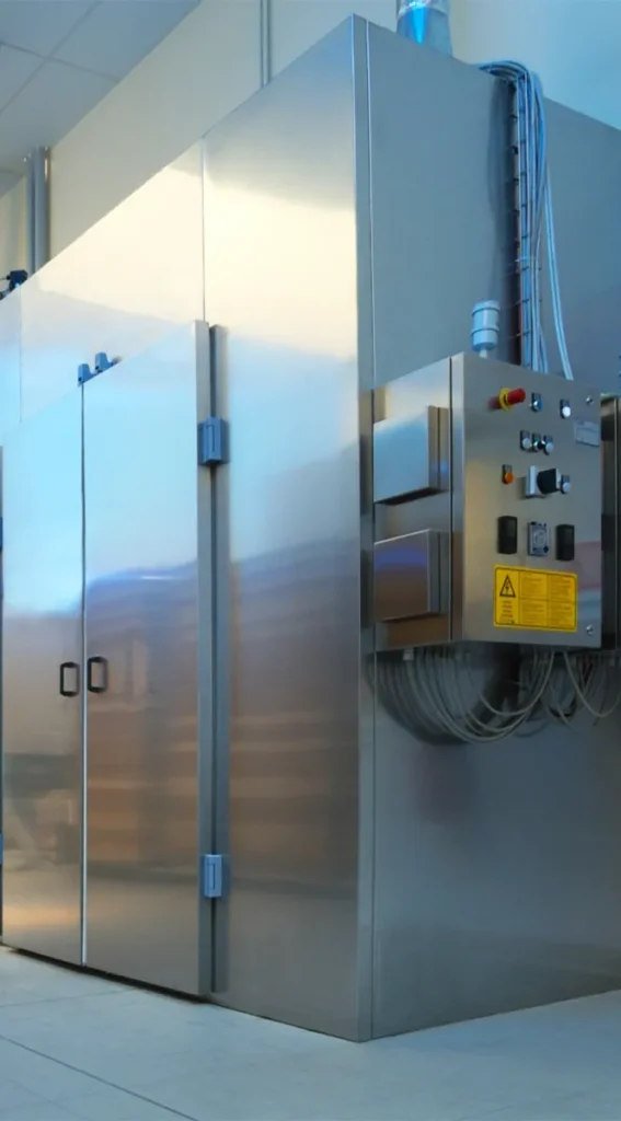 walk in cooler unit electrical panel walk in cooler unit electrical panel. cold colors. natural light