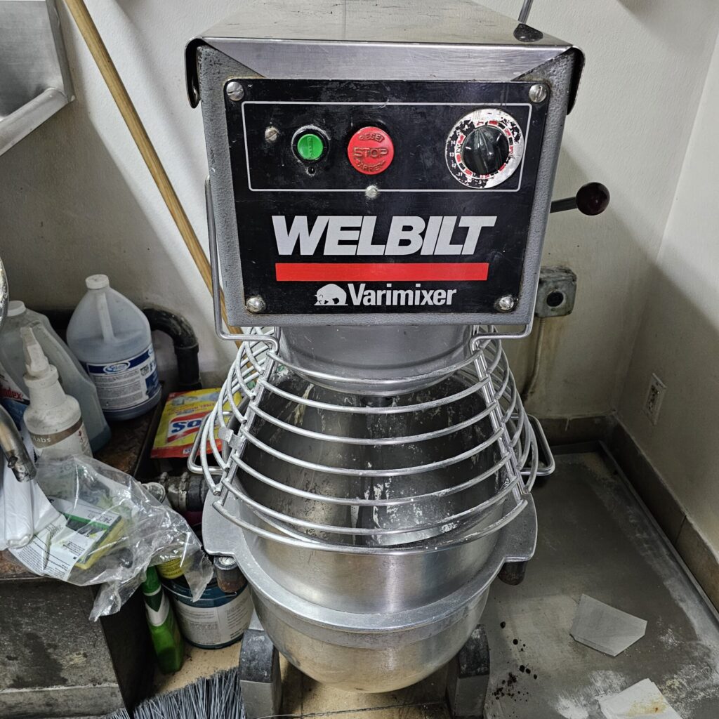 20250327_113600 Commercial dough mixer repair and planetary gear maintenance for a Seattle bakery.