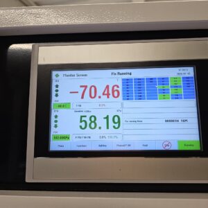 Commercial Fridge dashboard in Seattle Lab