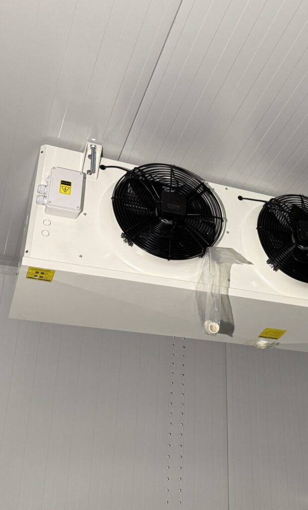 white cooling unit installed in seattle by A/C Dr. Naz. 