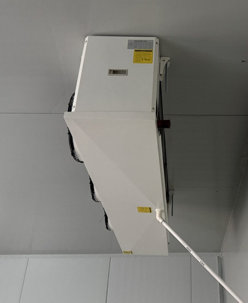 Walk in cooler unit installation in Seattle by A/C Dr. Naz