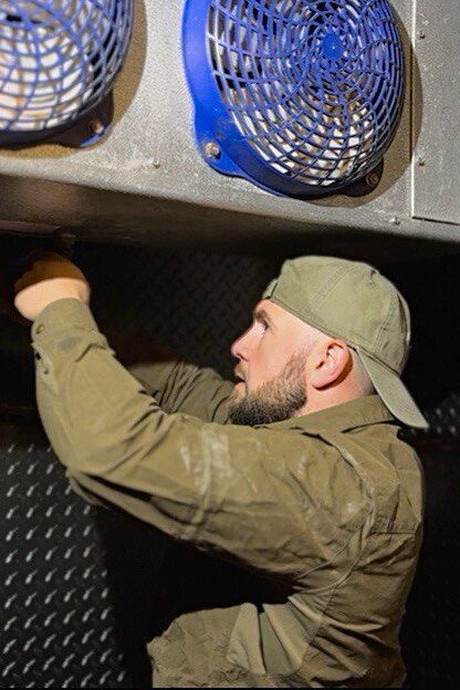 walk in cooler repairs in seattle A/C Dr. Naz EPA-Certified technician is working on walk in cooler repairs