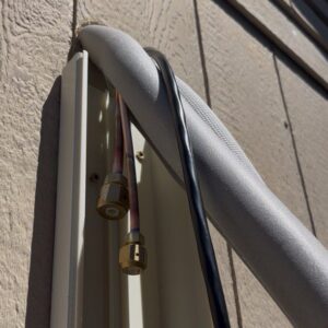 the process of installation mini split air conditioning system by A/C Dr. Naz Air conditioning services team