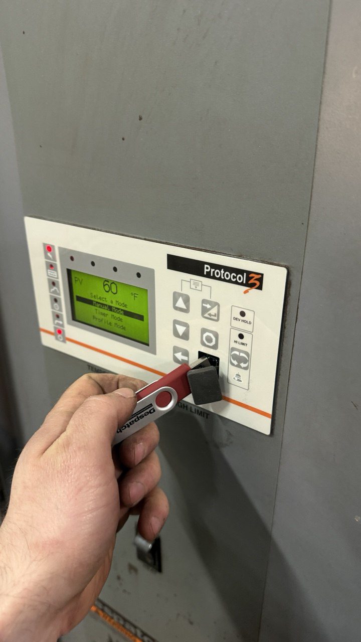 A/C Dr. Naz Technician Does Convection oven repair by accessing control panel to minimize restaurant kitchen appliance downtime