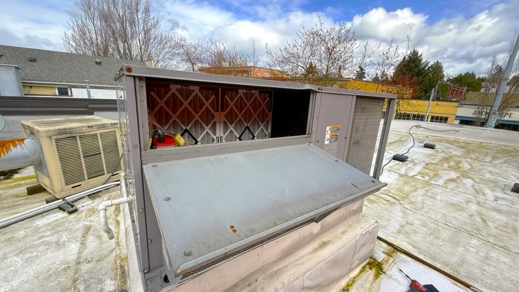 Commercial rooftop unit components repair in seattle