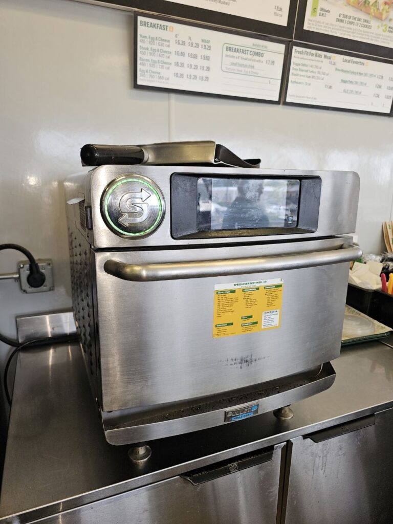 High-performance electric turbo oven with power connectivity issues before electrical component troubleshooting.