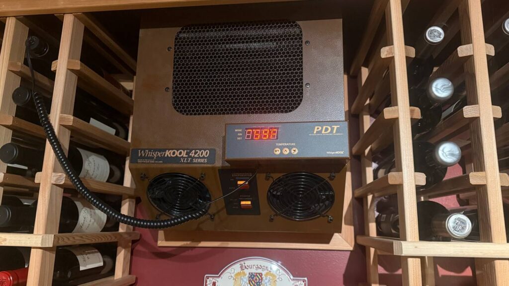 Wine cooler repair, whispercool unit. Seattle, WA