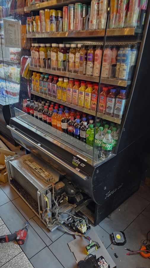 Commercial Refrigeration Repair in Bellevue, WA reach in cooler repair by AC Dr. Naz