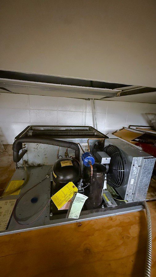 Fixing a compressor failure for walk in cooler repair in bellevue, wa