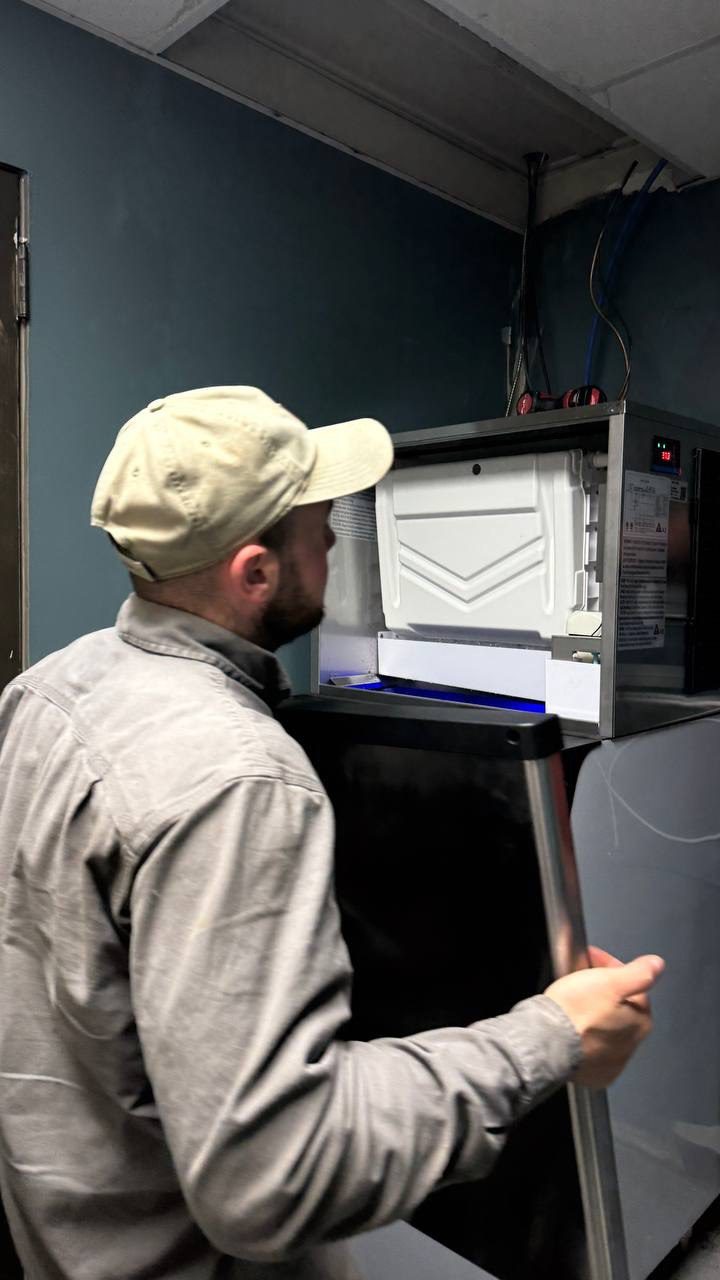 Commercial ice machine repair in Greater Seattle — undercounter unit