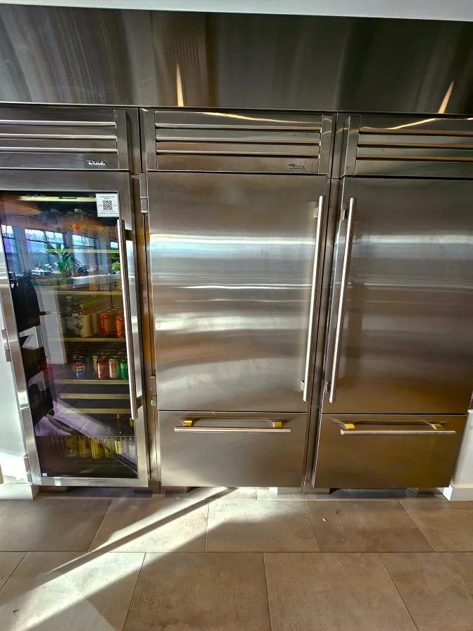 Prep table and reach-in refrigeration maintenance in the field.