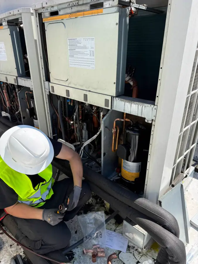 Commercial RTU repair field photo 3 — Bellevue, WA