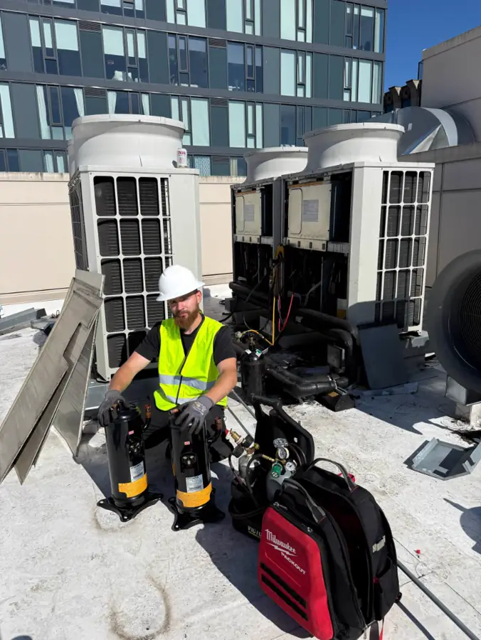 Commercial RTU repair field photo 2 — Normandy Park, WA