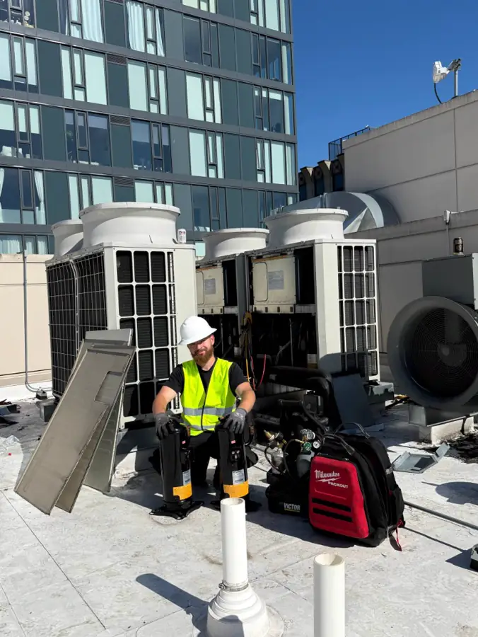 Commercial RTU repair field photo 1 — Redmond, WA