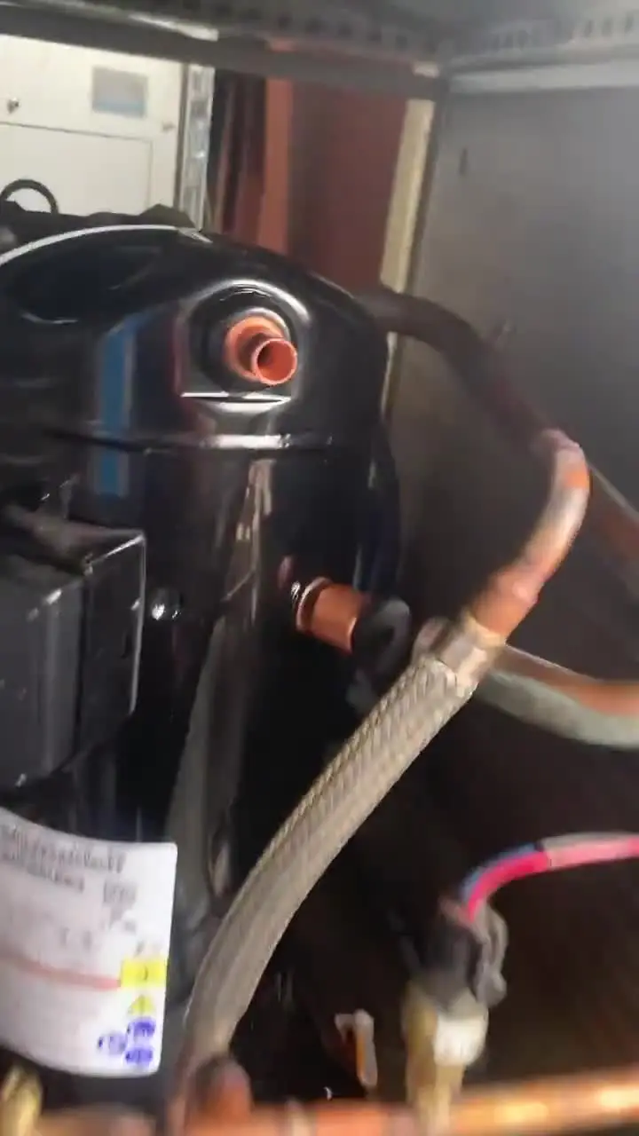 Field video — laser-cutter chiller compressor replacement